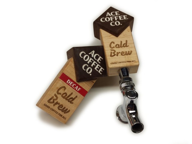 Coffee on tap – coffee tap handles