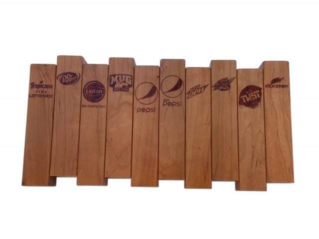 Flagship Taco Bell tap handles